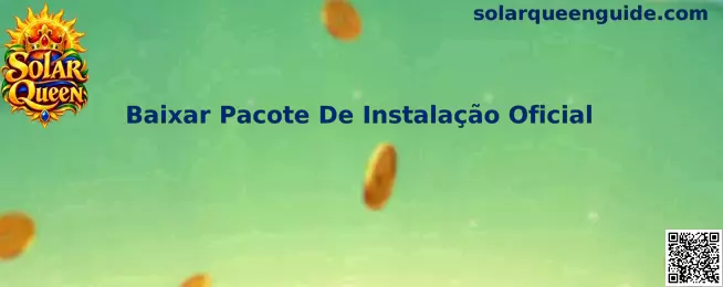 Guia visual para baixar o pacote de instalação oficial da Solar Queen