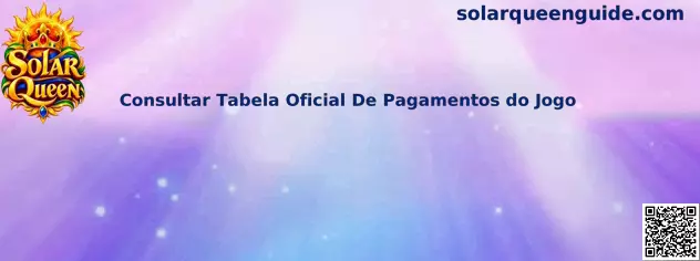 Tabela de Pagamentos Solar Queen