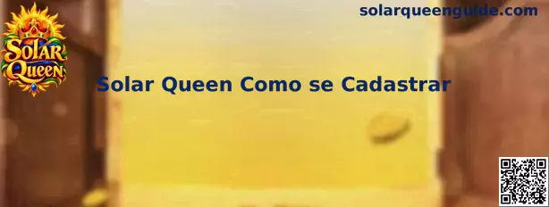 Ilustração do tutorial Solar Queen Como se Cadastrar