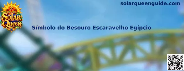 Representação temática do Símbolo do Besouro Escaravelho Egípcio no universo Solar Queen